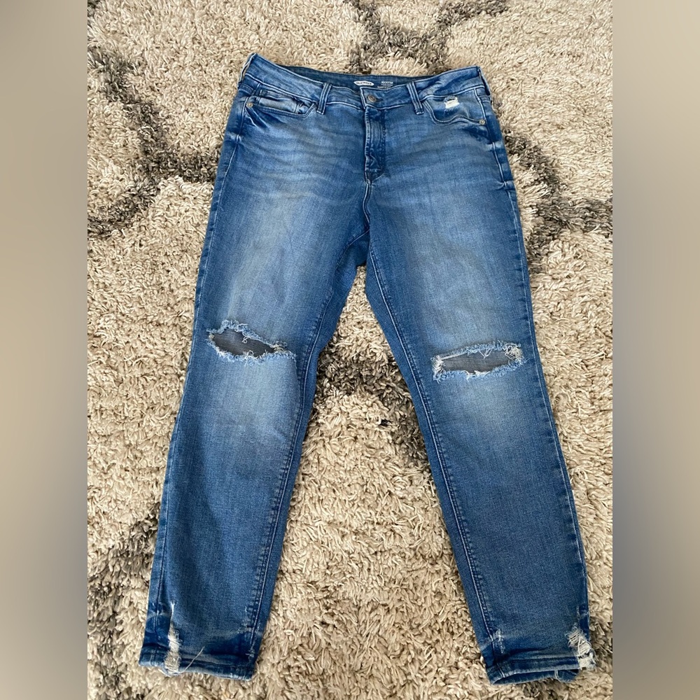 Old navy rockstar super skinny high rise jeans